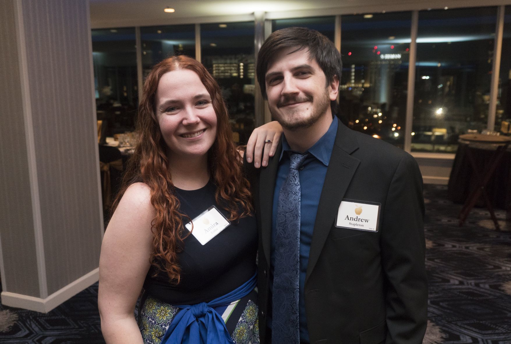 Amira Fuller and Andrew Stapleton
